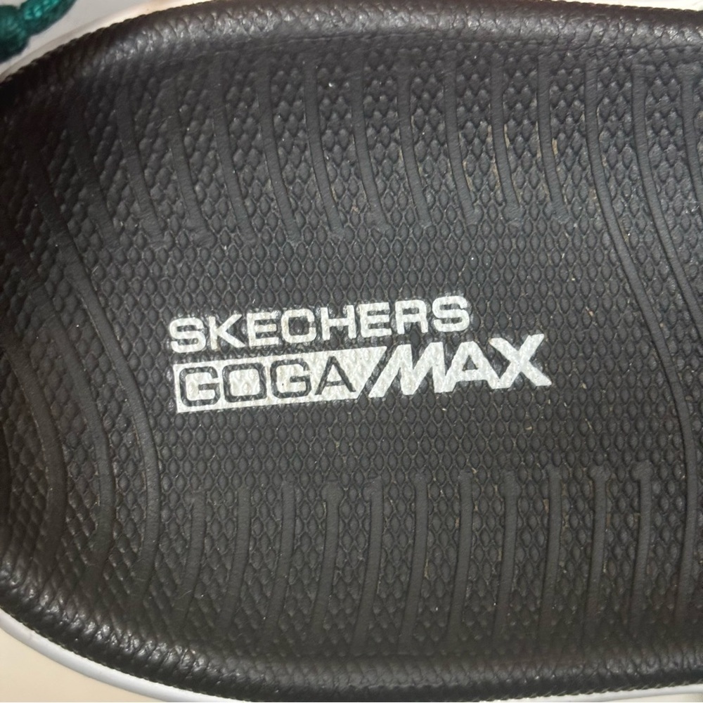 Skechers On-The-Go 600 - Ideal Goga Max Sandal-Black/White-Women Size 9 - Picture 8 of 11